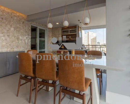 Imagem Vila Romana , apartamento decorado e reformado, 4 suites, 5 vagas, deposito, lazer club