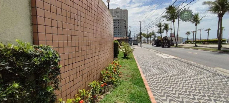 Imagem Apartamento com 2 dormitórios para alugar, 57 m² por R$ 3.115,51/mês - Aviação - Praia Grande/SP