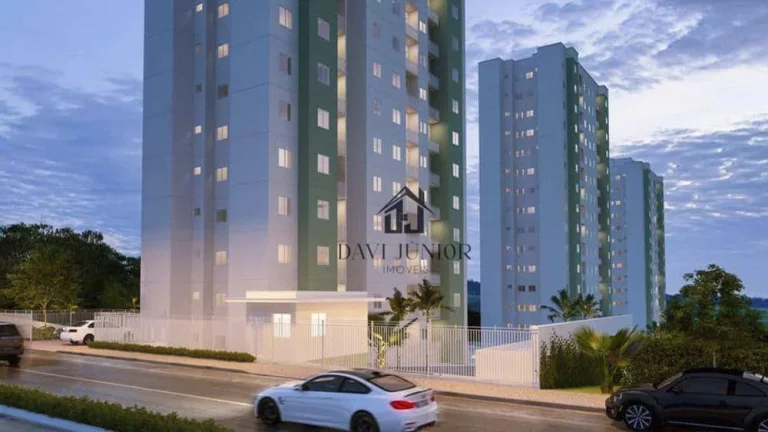 Imagem Apartamento com 2 dormitórios à venda, 49 m² por R$ 315.000,00 - Caguaçu - Sorocaba/SP