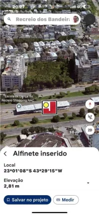 Imagem Vendo maravilhoso terreno 5467m², na Av Américas, em frente ao Recreio Shopping, com 61,82m testada para Av Américas. Local privilegiado. Ultimo dispn