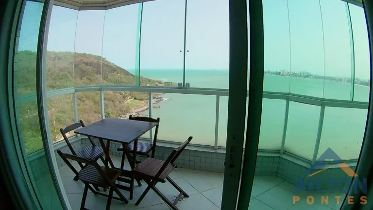 Imagem Apartamento com 4 Quartos Frente p/ Mar à Venda em Praia do Morro - Guarapari/ES
