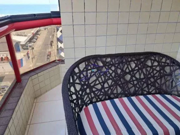 Imagem Apartamento com 2 dormitórios à venda, 117 m² por R$ 640.000 - Boqueirão - Praia Grande/SP