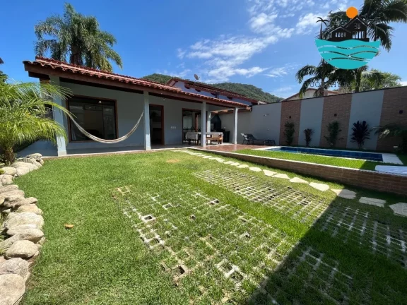 Imagem Oportunidade - Venda de Casas em Juquehy Litoral Norte com, 3 suítes, piscina, 160m² de área construída e 300m² de terreno | Juquehy Imobiliária