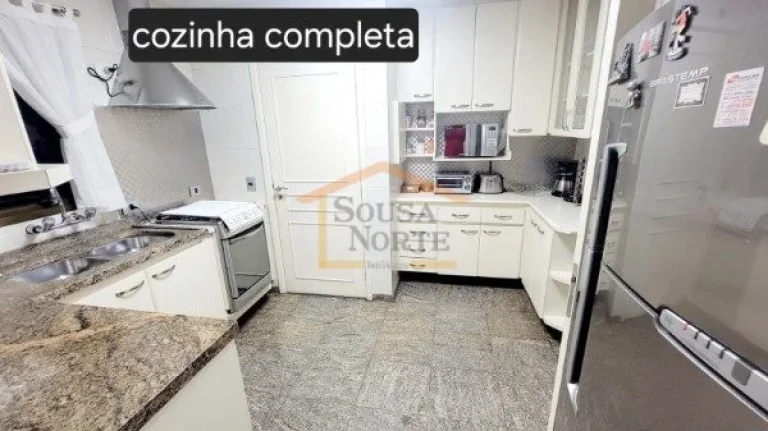 Imagem Apartamento mobiliado,104m², 3 dormitórios, sendo 1 suíte, sala ampla, sacada, lavabo, cozinha am...