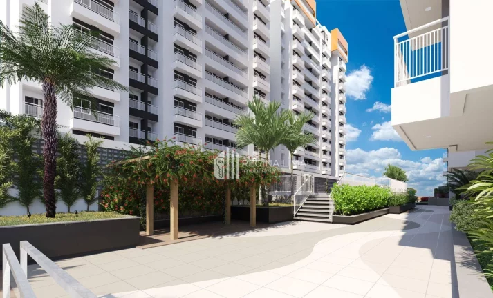 Imagem Apartamento em condomínio fechado (em construção), 3 dormitórios à venda por R$ 427.758,51 Edifício SKY RESIDENCE II - Ilhotas - Teresina/PI