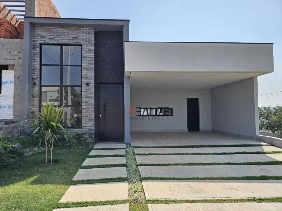 Imagem Casa com escritório e 3 suítes à venda, 195 m² por R$ 1.490.000 - Condomínio Piemonte - Indaiatuba/SP