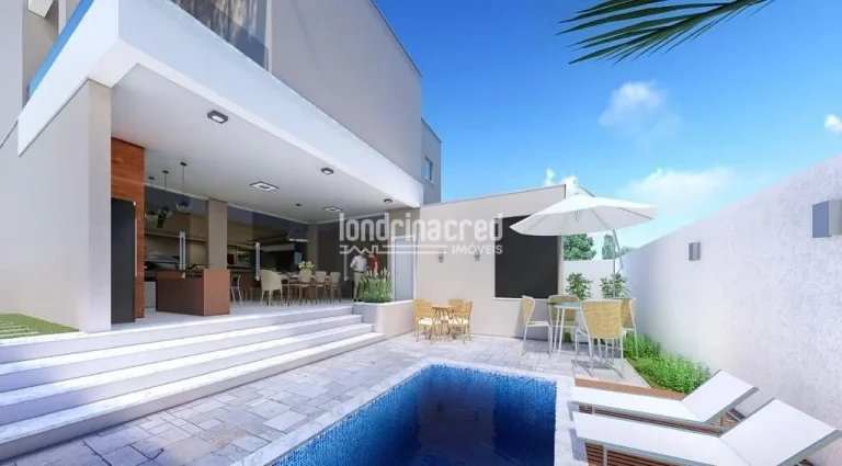 Imagem Casa à venda 3 Quartos, 3 Suites, 4 Vagas, 258M², Parque Tauá, Londrina - PR | CONDOMÍNIO ARAÇARI