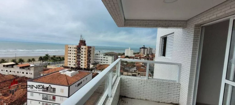 Imagem Apartamento com 1 dormitório à venda, 43 m² por R$ 301.073,38 - Jardim Imperador - Praia Grande/SP
