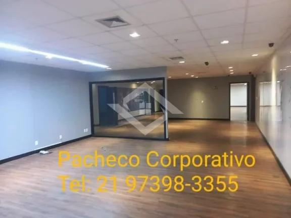 Imagem Centro Alugo Andar 869m2 no City Tower, saída do Metro da Carioca