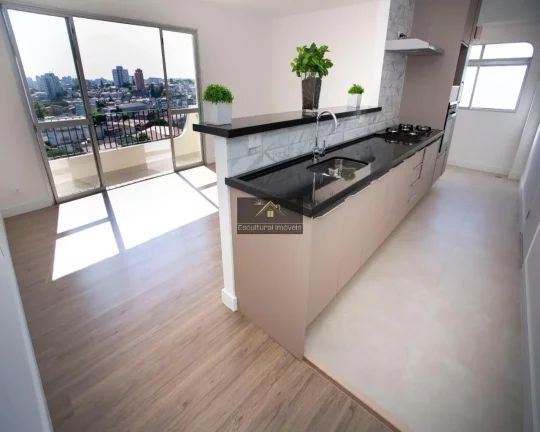 Imagem APARTAMENTO REFORMADO 94,00 M 3 DORMITÓRIOS SENDO 1 SUÍTE COZINHA AMERICANA COM UTENSÍLIOS 2 VAGAS ENSOLARADO VISTA MARAVILHOSA LAZER RUA CALMA