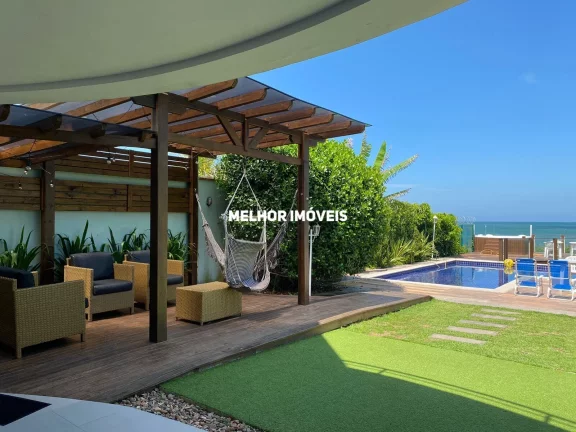 Imagem Casa Alto Padrão á venda mobiliada com vista mar 4 suítes 4 vagas Balneário Camboriú