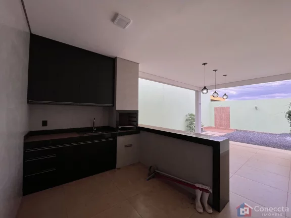 Imagem Casa à Venda no Jardim Itália em Patos de Minas – 3 Quartos, Suíte, Área Gourmet e Acabamento Moderno