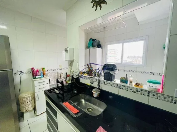 Imagem Apartamento com 2 dormitórios à venda, 87 m² por R$ 640.000,00 - Canto do Forte - Praia Grande/SP