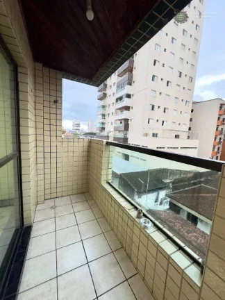 Imagem Apartamento com 1 dormitório à venda, 47 m² por R$ 300.000 - Vila Guilhermina - Praia Grande/SP
