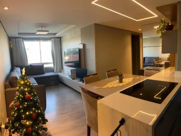 Imagem Apartamento para Venda em São José dos Pinhais, Rio Pequeno, 3 dormitórios, 1 banheiro, 1 vaga