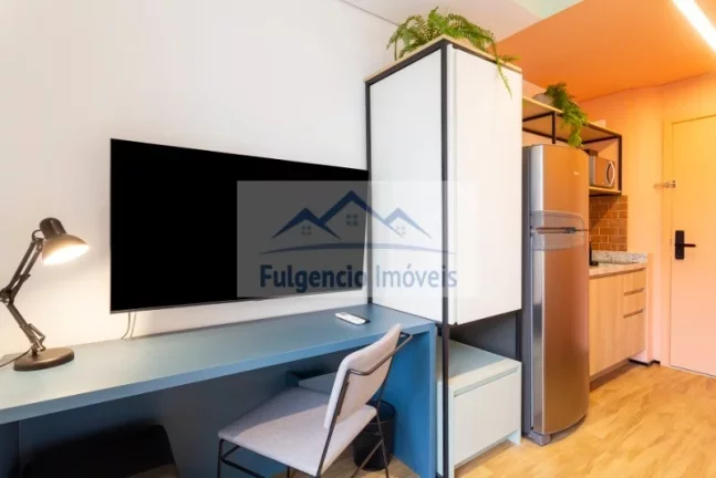 Imagem Apartamento Studio Mobiliado à venda de 24m² na Alameda Ribeiro da Silva