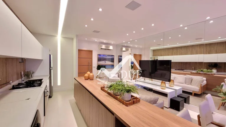 Imagem Apartamento com 3 dormitórios à venda, 89 m² por R$ 859.215,42 - Boqueirão - Santos/SP