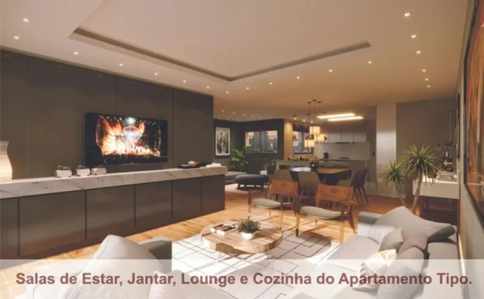 Imagem Apartamento para Venda em Curitiba, Mercês, 3 dormitórios, 3 suítes, 4 banheiros, 2 vagas