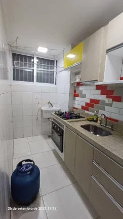 Imagem Apartamento com 1 dormitório à venda, 49 m² por R$ 450.000,00 - Aparecida - Santos/SP
