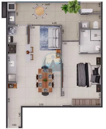 Imagem Apartamento à venda em Ubatuba-SP, Praia Grande: 2 quartos, 1 suíte, 1 sala, 2 banheiros, 1 vaga, 90m². Confira!