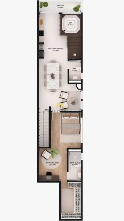 Imagem Lançamento Especial Residencial Du Bosque em Pinhais - Apartamento de luxo à venda com 3 quartos / 1 suite no Centro