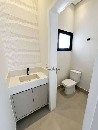 Imagem Casa térrea moderna com moveis planejados e 3 suítes à venda, 192 m² por R$ 1.680.000 - Condomínio Residencial Milano - Indaiatuba/SP