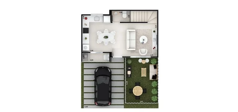 Imagem Casa com 2 quartos em Vila Poupança Santana de Parnaiba SP, casa em condomínio, comprar Casa com 2 dormitórios em Santana de Parnaiba SP, casa pronta