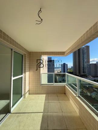 Imagem Apartamento de 2 dormitórios sendo 1 suíte, prédio frente mar no bairro Vila Mirim - Praia Grande