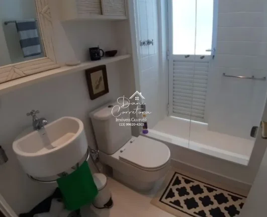 Imagem Imperdível oportunidade! Apartamento à venda em Guarujá-SP, Pitangueiras: 3 quartos, 1 suíte, 2 salas, 2 banheiros, 1 vaga e 170m².