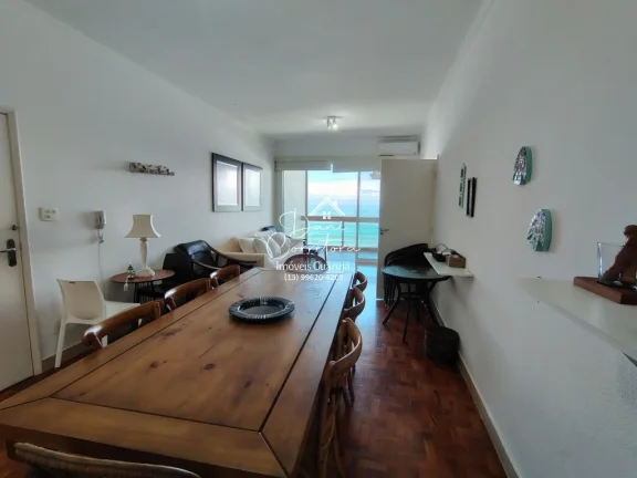 Imagem Apartamento à venda em Guarujá-SP, Pitangueiras: 2 quartos, 1 suíte mais dep, 2 salas, 3 banheiros, 1 vaga de garagem, 110m².