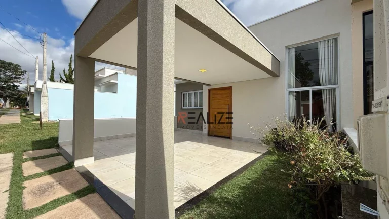 Imagem Casa com 3 dormitórios à venda, 105 m² por R$ 870.000 - Condomínio Montreal Residence - Indaiatuba/SP