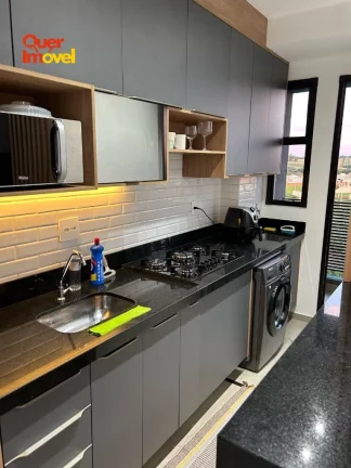 Imagem Apartamento à venda em Ribeirão Preto-SP: 2 quartos, 1 sala, 1 banheiro, 1 vaga, 49m² no Quintas de São José. Aproveite!