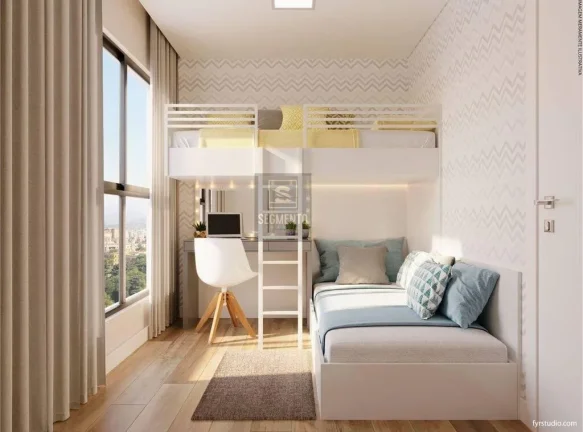 Imagem Apartamento à venda em Curitiba, Capão Raso, com 2 quartos, 46,86m2