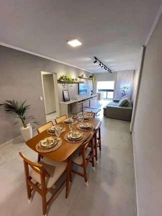 Imagem Apartamento com 3 dormitórios à venda, 105 m² por R$ 855.000,00 - Guilhermina - Praia Grande/SP
