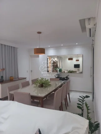 Imagem Apartamento de Luxo à Venda ou Locação em Guarujá-SP, Parque Enseada: 3 Quartos, 3 Suítes, 2 Salas, 4 Banheiros, 3 Vagas, 158m².