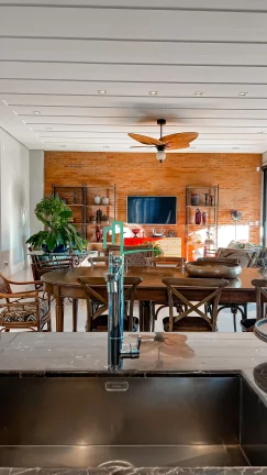 Imagem Magnifica casa com projeto arquitetônico diferenciado e exclusivo em um lote de esquina com 1.050 metros em um dos condominios mais valorizados e proc