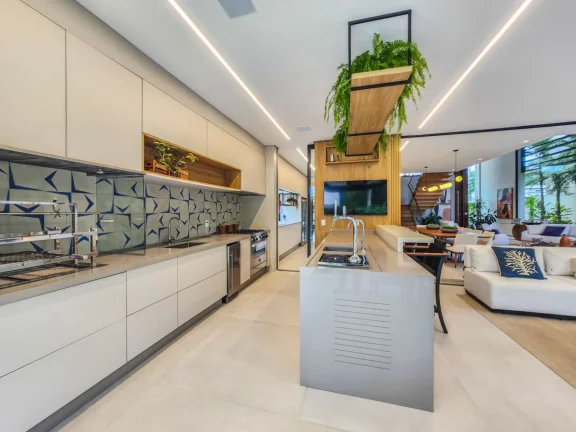 Imagem Casa de luxo à venda em Riviera de São Lourenço Módulo 18: 7 quartos, 7 suítes, 3 salas, 6 vagas, 479m² de área.
