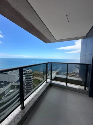 Imagem A 5ª Avenida Imóveis selecionou essa exclusiva unidade de Repasse, no Morro Ipiranga Residence: 4 suítes, andar altíssimo, melhor prumada vista mar