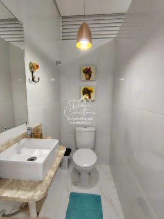 Imagem Imperdível! Apartamento de luxo à venda em Guarujá-SP, Pitangueiras. 3 quartos, 3 suítes, 2 salas, 5 banheiros, 2 vagas, 180m².