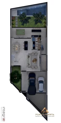 Imagem Casa única no Lote Alto Padrão no Ideal - cod 1570