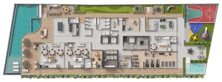 Imagem Apartamento ALTO PADRÃO em Barra Velha - Lançamento na Praia do Tabuleiro com mais de 1000 m² de lazer.