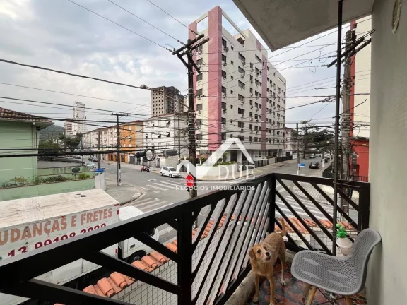 Imagem Apartamento com 2 dormitórios à venda, 84 m² por R$ 430.000 - Marapé - Santos/SP