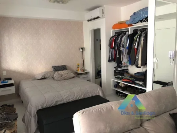 Imagem Apartamento com 1 dormitório para alugar, 51 m² por R$ 4.000,00/mês - Brooklin - São Paulo/SP