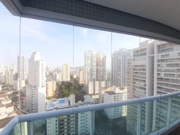 Imagem Cobertura Duplex com Piscina à venda com 3 suítes e 3 vagas no bairro do Gonzaga em Santos por R$ 3.990.000,00