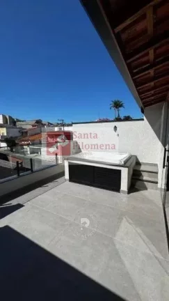 Imagem Sobrado para Venda em Santo André, Jardim Santo Antônio, 2 dormitórios, 2 suítes, 4 banheiros, 2 vagas
