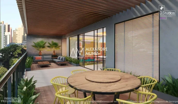 Imagem J. STUDIOS, LANÇAMENTO NO MEIRELES,
Studios de 25m² e 36m².