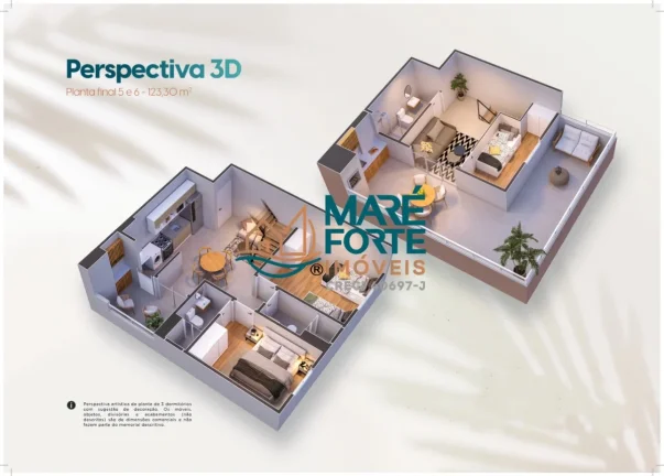 Imagem EMPREENDIMENTO COM 2 OU 3 DORMITÓRIOS A 3 MINUTOS DA PRAIA! ACEITA FINANCIAMENTO!