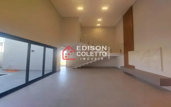 Imagem "Pronto para Morar" Casa Nova à Venda, exclusividade e Luxo no Damha II Piracicaba, com Acabamento Premium!!!