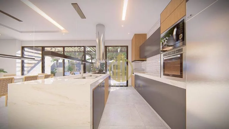 Imagem Maravilhoso sobrado no Condomínio Quinta dos Ventos 4 suítes e elevador à venda, 330 m² por R$ 2.400.000 - Bonfim Paulista - Ribeirão Preto/SP