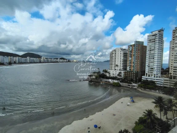 Imagem Imperdível: Apartamento último andar à venda na Vila Luis Antônio, Guarujá-SP! 2 quartos, 2 suítes, 2 salas, 4 banheiros, 2 vagas, 150m².